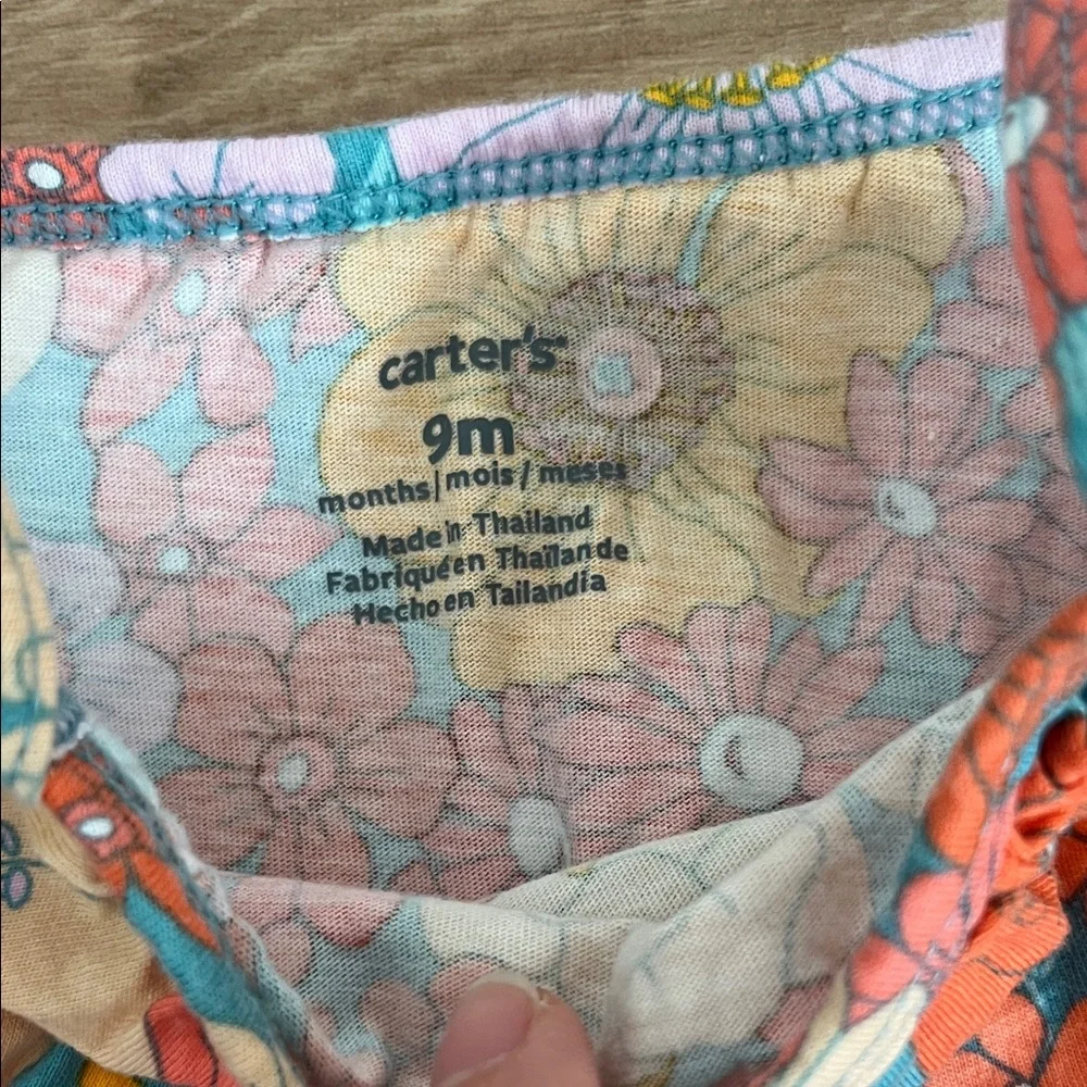Carter's Floral Diaper Cover Set - Red, Blue, Yellow